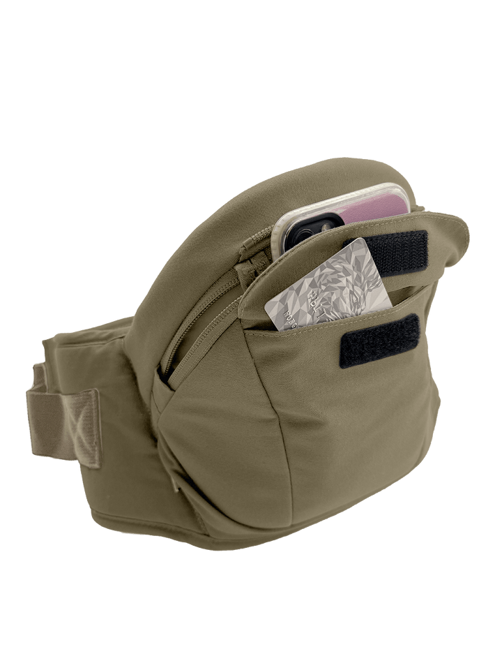 Huggs® Hip Seat Baby Carrier With Patented Hipbelt