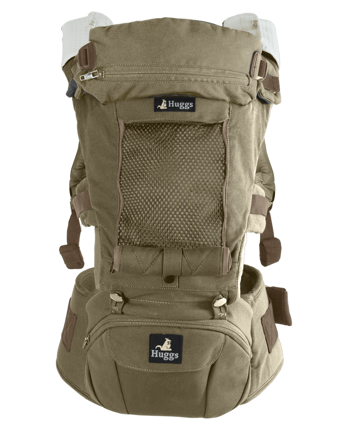 Huggs® Hip Seat Baby Carrier With Patented Hipbelt